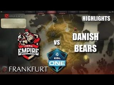 Team Empire vs Danish Bears, ESL One Frankfurt, Game 3 Русские комментаторы
