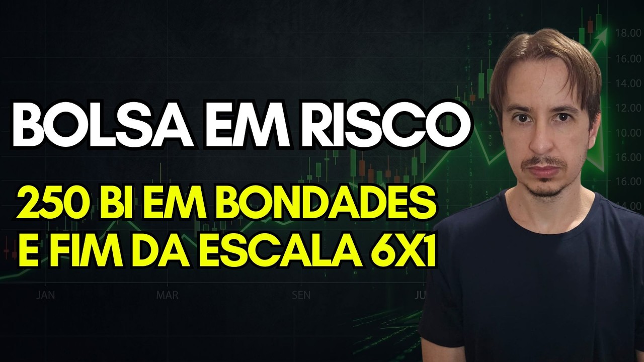Risco pra Bolsa mesmo com Flávio? Gastança, fim da escala 6x1, inflação, Bolsa Está Cara?