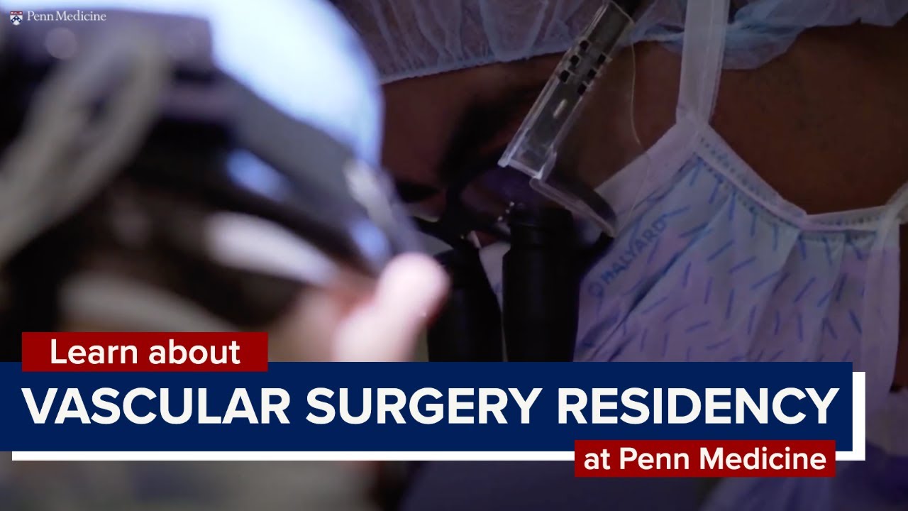 Watch video titled Vascular Surgery Integrated Residency at Penn Medicine on YouTube