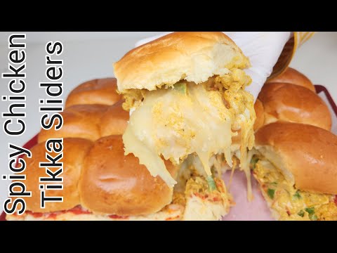 Sizzling Spicy Chicken Tikka Sliders Recipe | Easy & Delicious!