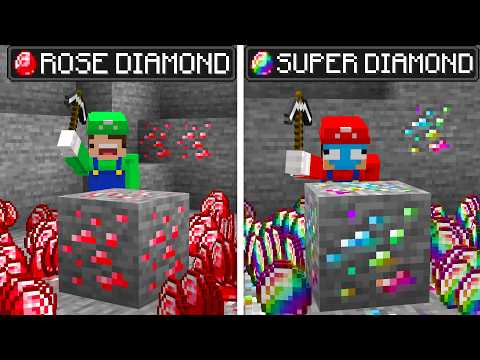 Minecraft, But There's Custom Diamonds...
