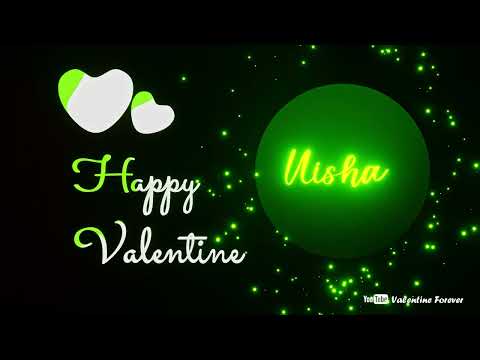 Nisha #Valentine #special #video #Nisha #wishes Happy Valentine song - Happy Valentine to you