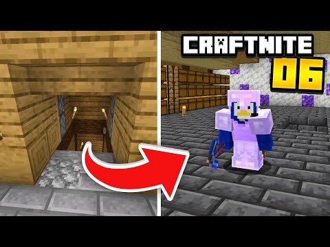 Craftnite 2: Episode 6 - MY HIDDEN UNDERGROUND VAULT...
