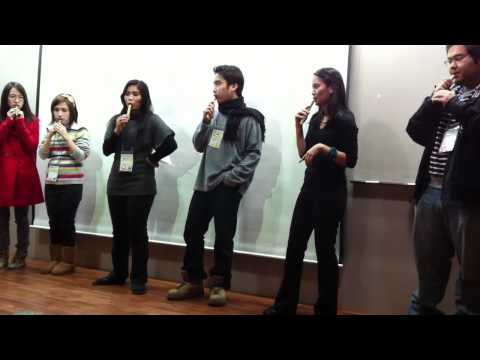 The Philippines Music Presentation - Interlocking Technique