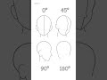 How To Draw Faces In Different Angles Art Shorts