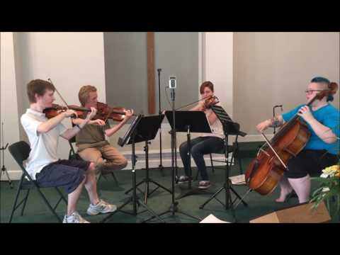When Irish Eyes Are Smiling (iPhone camera audio)- The Compass Quartet 2017