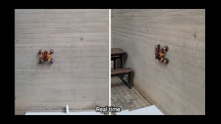 Wall Climbing Robot FCSTAR. A Flying, Driving and Climbing robot