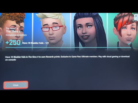 GamePass Quest: The Sims 4 - Have 10 Bladder Fails ***EXPIRES 2/21/23***
