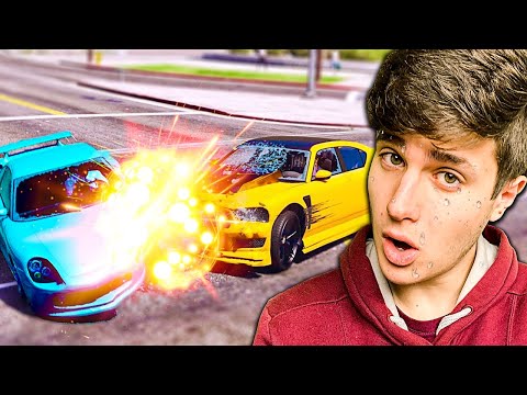 IF YOU CRASH, THE VIDEO ENDS!! *Impossible* (GTA 5 ITA)