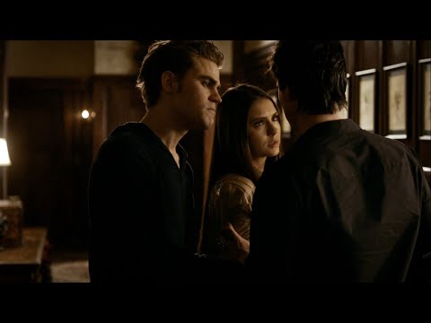 TVD 2x19 - Damon tries to stop Elena from going back to Elijah | Delena Scenes HD