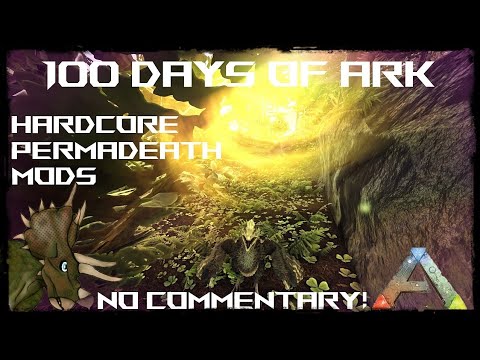 I lost everything | Surviving 100 Days on ARK PERMADEATH!