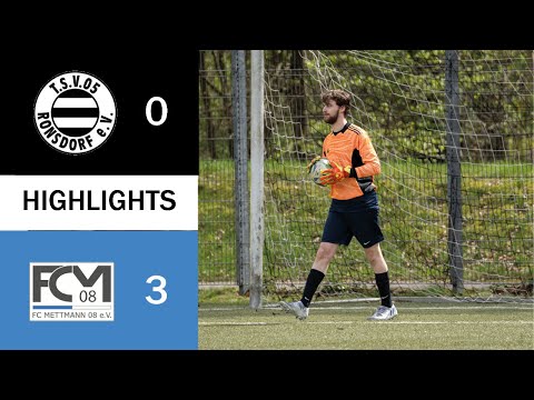 TSV 05 Ronsdorf - FC Mettmann 08 - Meisterschaftsspiel Kreisliga A - Highlights