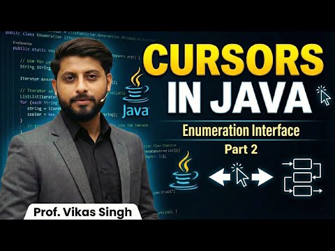 Cursors In Java Part 2 Enumeration Interface In Java Java Tutorial Vikas Singh