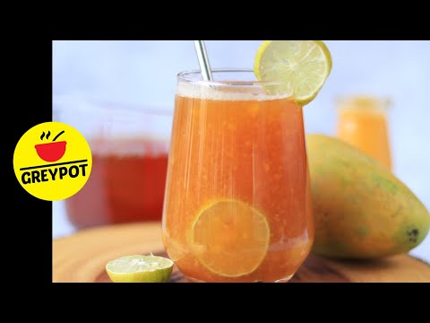 Mango Ice Tea - Cool Summer Drink Recipe