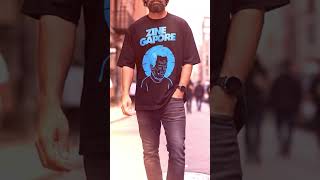 Video de Remera Oversize Unisex Zinegapore Negra