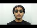 Male Model Wearing Ray Ban RB3548N 002 58 Sunglasses