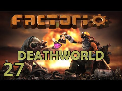 Factorio 1.0 DeathWorld: TOO MUCH POLLUTION?! Let's Play Gameplay Ep 27