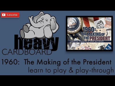 1960: The Making of the President 2p Play-through, Teaching, & Roundtable by Heavy Cardboard