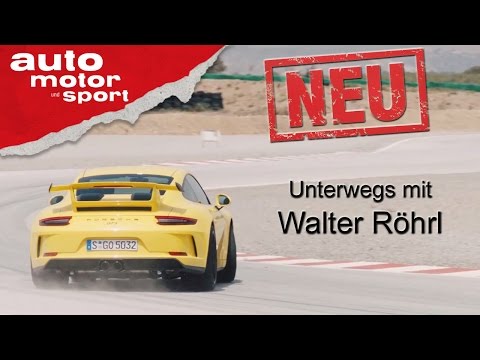 Porsche 911 GT3 mit Walter Röhrl - Neuvorstellung/ Test/ Review | auto motor und sport