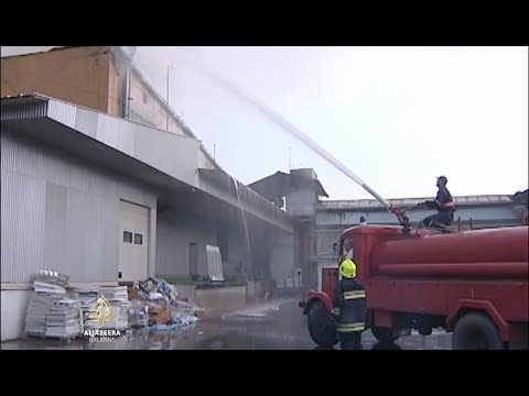 Izgorjela fabrika Mesopromet u Bijelom Polju