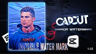 How to Add Invisible Watermark in CapCut | Protect Your Videos ✨