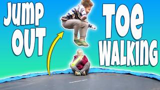 Toe Walking? Jump Higher and Keep the Heels Down 👦🏽 🦶🏾 | Toe Walker PT #49