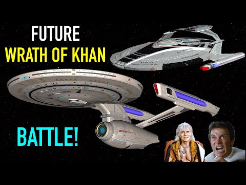 Wrath of Khan 2.0 Battle Miranda 2.0 VS Connie Refit Refit - Star Trek Starship Battles