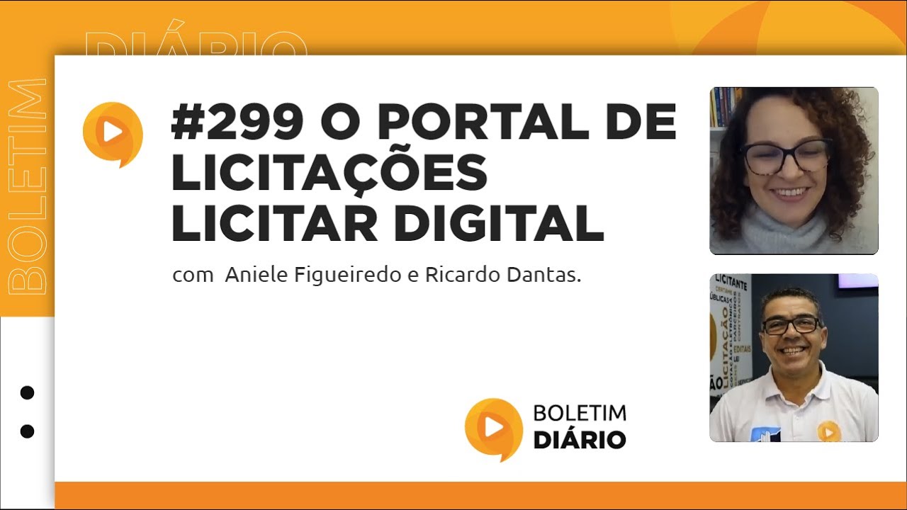 #299 O portal de licitações Licitar Digital