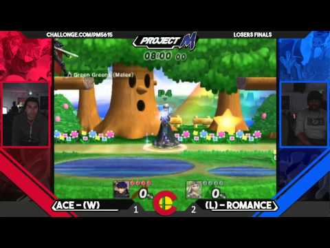 WDW - Ace (Ike, Captain Falcon) Vs. Romance (Zelda) Grand Finals - Project M