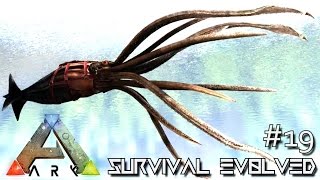 ARK: SURVIVAL EVOLVED - TUSOTEUTHIS TAMING GIANT SQUID NEW DINO !!! E19 (MODDED ARK MYSTIC ACADEMY)