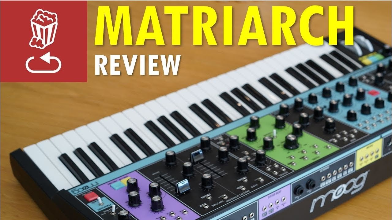 Moog MATRIARCH: Review, full tutorial and patch ideas - YouTube
