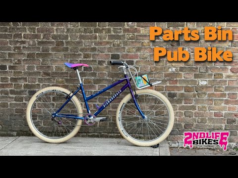 Parts Bin Pub Bike - Diamondback Retro MTB Restoration and build