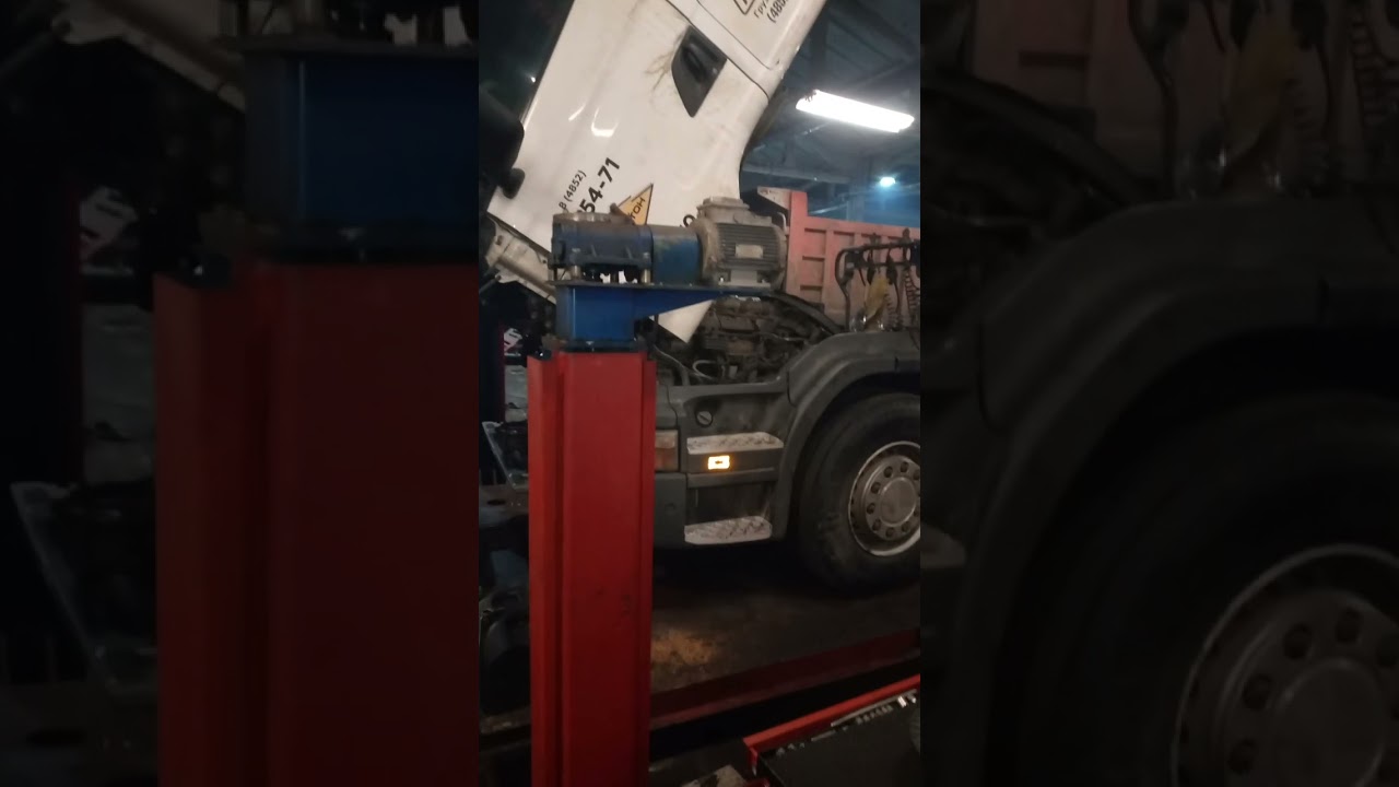 Замена радиатора на Scania 2019 года
