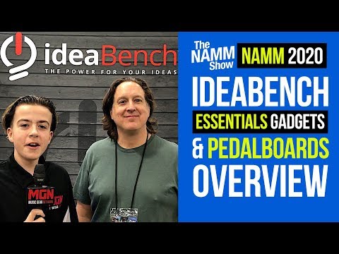 NAMM 2020 IdeaBench Pedalboards & Essential Gadgets Overview