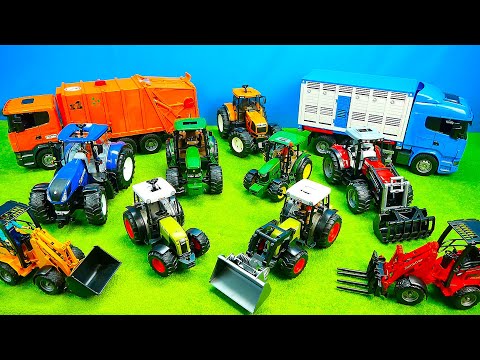 Bruder Spielzeug, Spielzeugtraktoren, Spannung und Spiel für Kinder, Unboxing