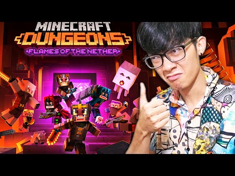 FINAL GAME!  \ Minecraft Dungeons: Flame of the Nether (END)