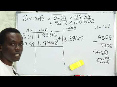 LOGARITHM OF NUMBERS USING LOG TABLE | FRENCH SUBTITLE  @freemathsvideos