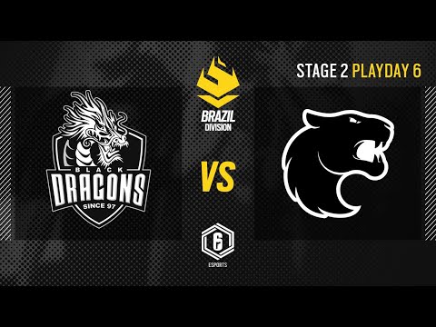 Black Dragons vs. Furia // LATAM League Brazil Division 2021 - Stage 2 - Playday 6