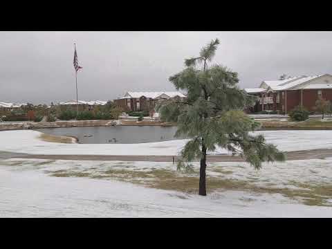 October 26, 2020 Ice Storm - Norman, Oklahoma #limitlessproduction #winterstorm #weather
