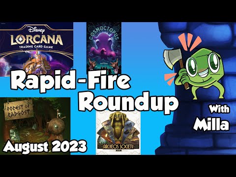 Rapid Fire Roundup with Milla - August 2023