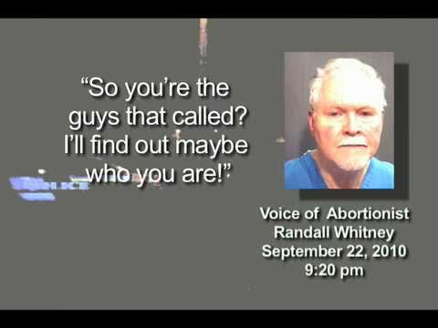 Video: Abortionist Randall Whitney Arrested … Again!