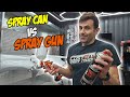 Spray Can vs. Spray Gun: Painting Panel Comparison
