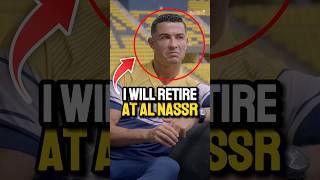 No hints anymore Ronaldo gave the honest answer about retirement.😥 Al Nassr is the end for the 🐐