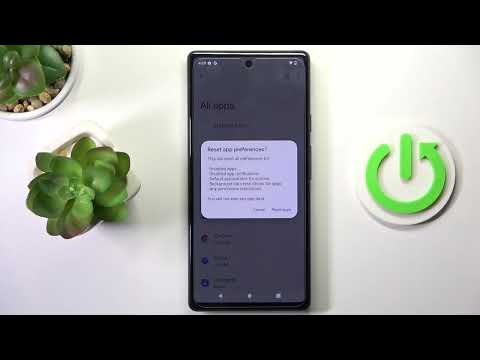 How to Reset App Preferences in Google Pixel 6a - Restore App Defaults