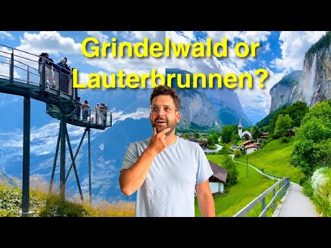 Grindelwald or Lauterbrunnen - Which one is better? 🇨🇭