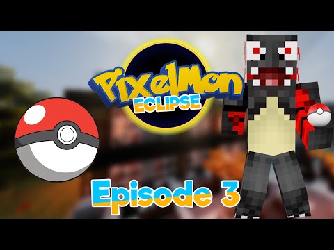 Minecraft Pixelmon Eclipse - Episode 3 - "LUCKY?" (Pixelmon Survival)