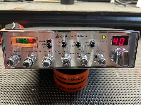 THE BEST CB Radio ever made- The famous Cobra 148 GTL?