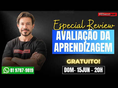 ESPECIAL REVIEW - AVALIAÇÃO DA APRENDIZAGEM