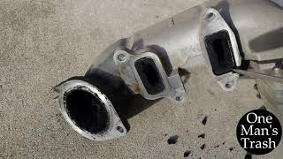 LBZ Duramax egr removal and cleaning