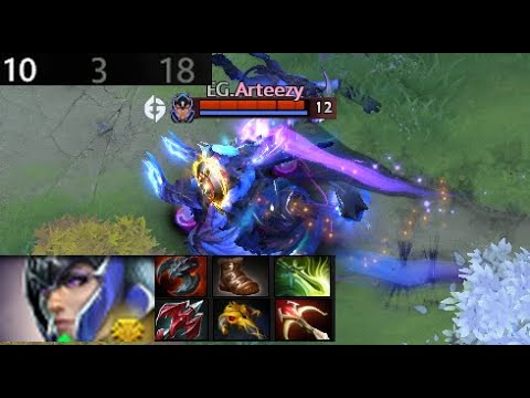 Arteezy - Luna | Elephant vs Evil Geniuses  (game 1) Playoff| The International 2021